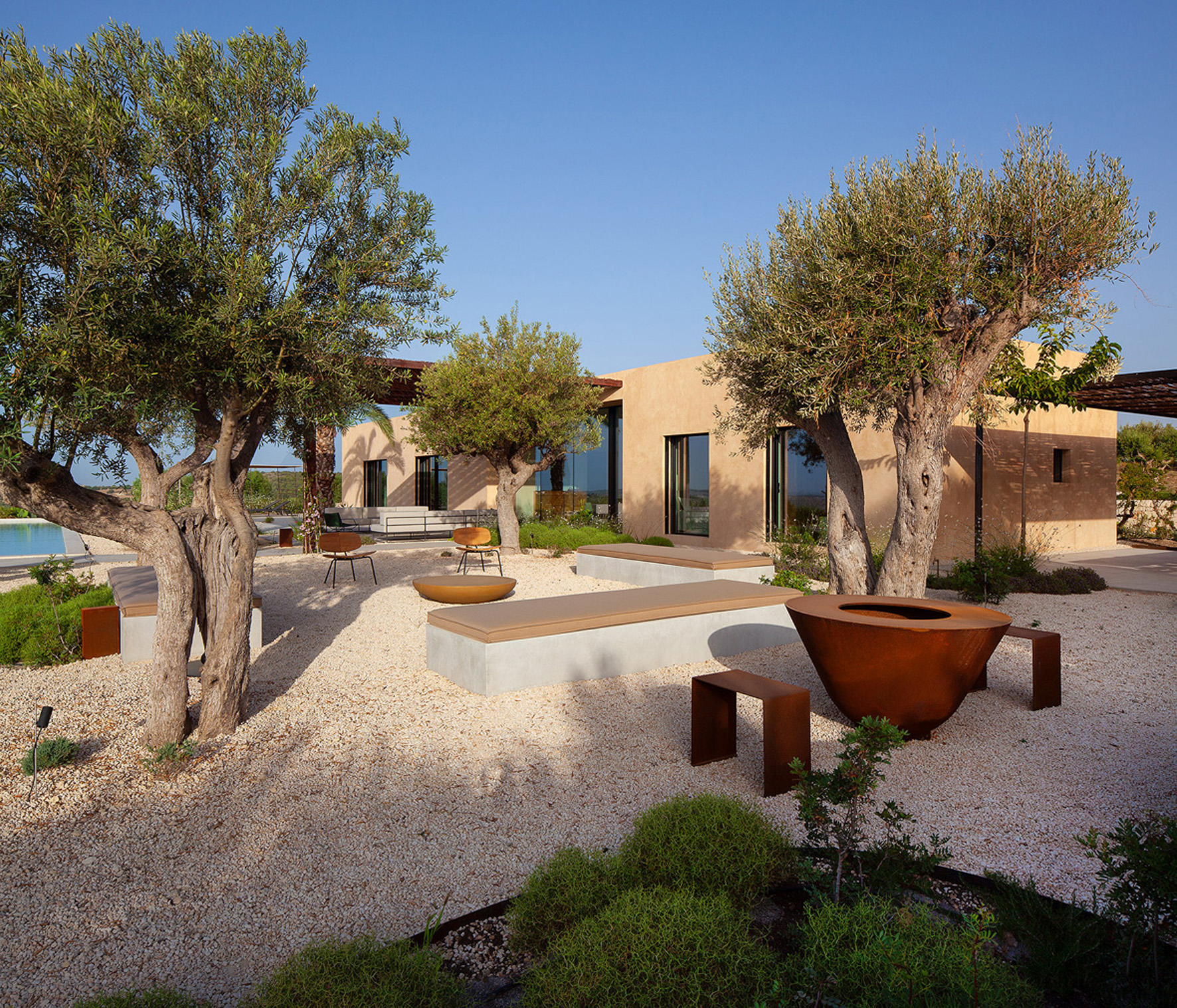 Casa IDDA Itinera Studio Associato patio