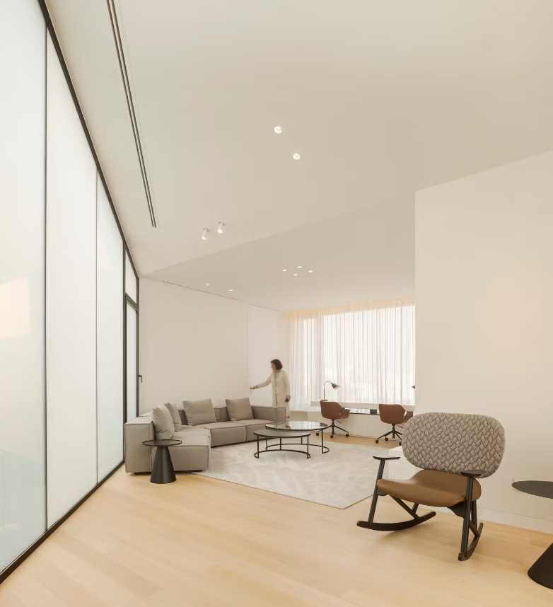 Cleft House by TAEP AAP angle living