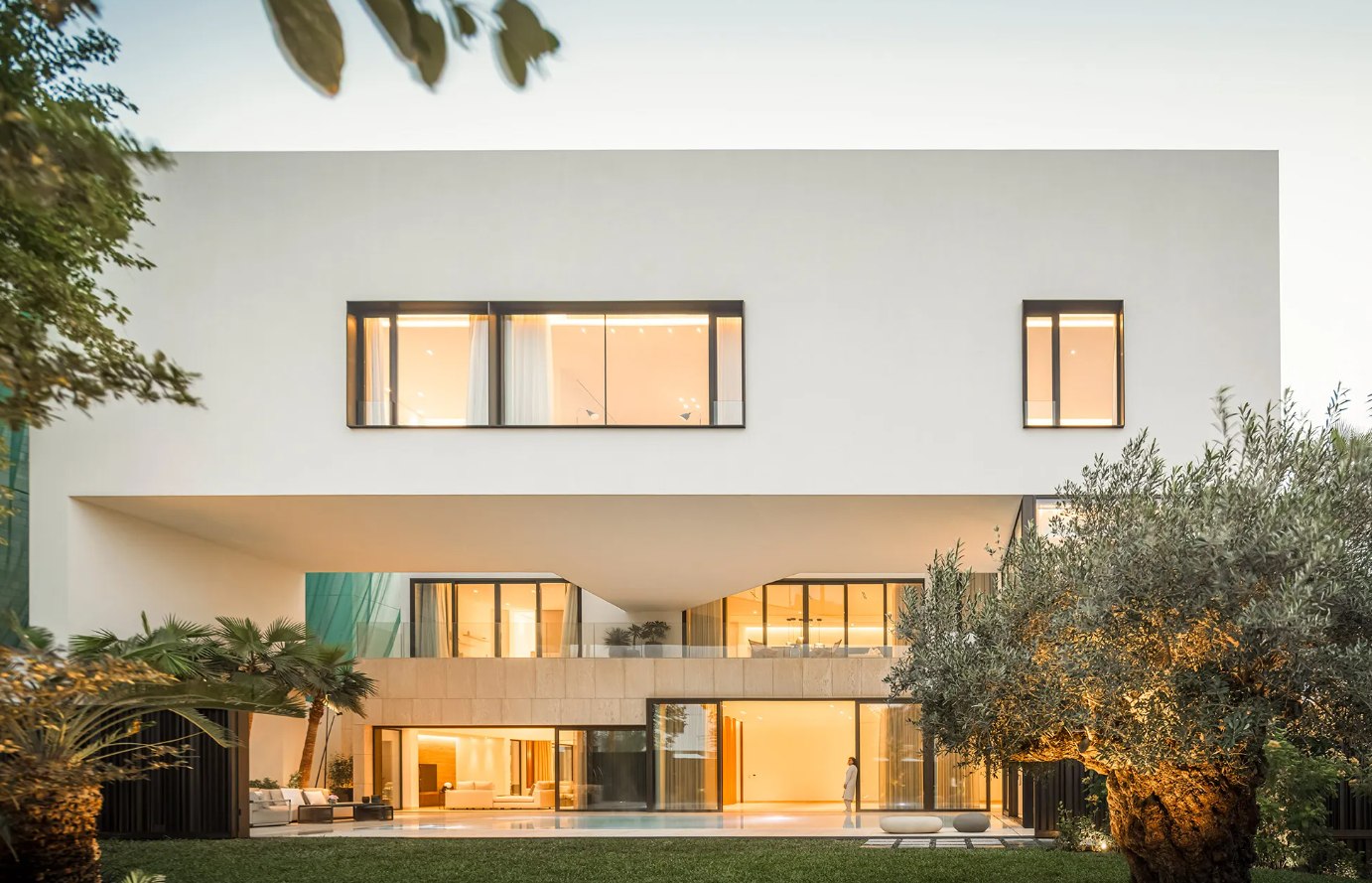 Cleft House by TAEP AAP sunset