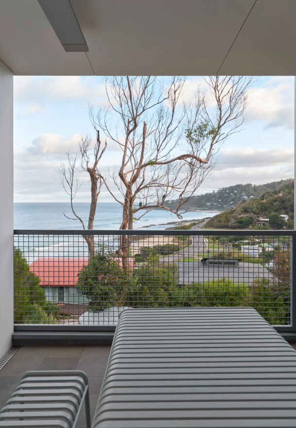 Olive Street Cabin MGAO balcony view