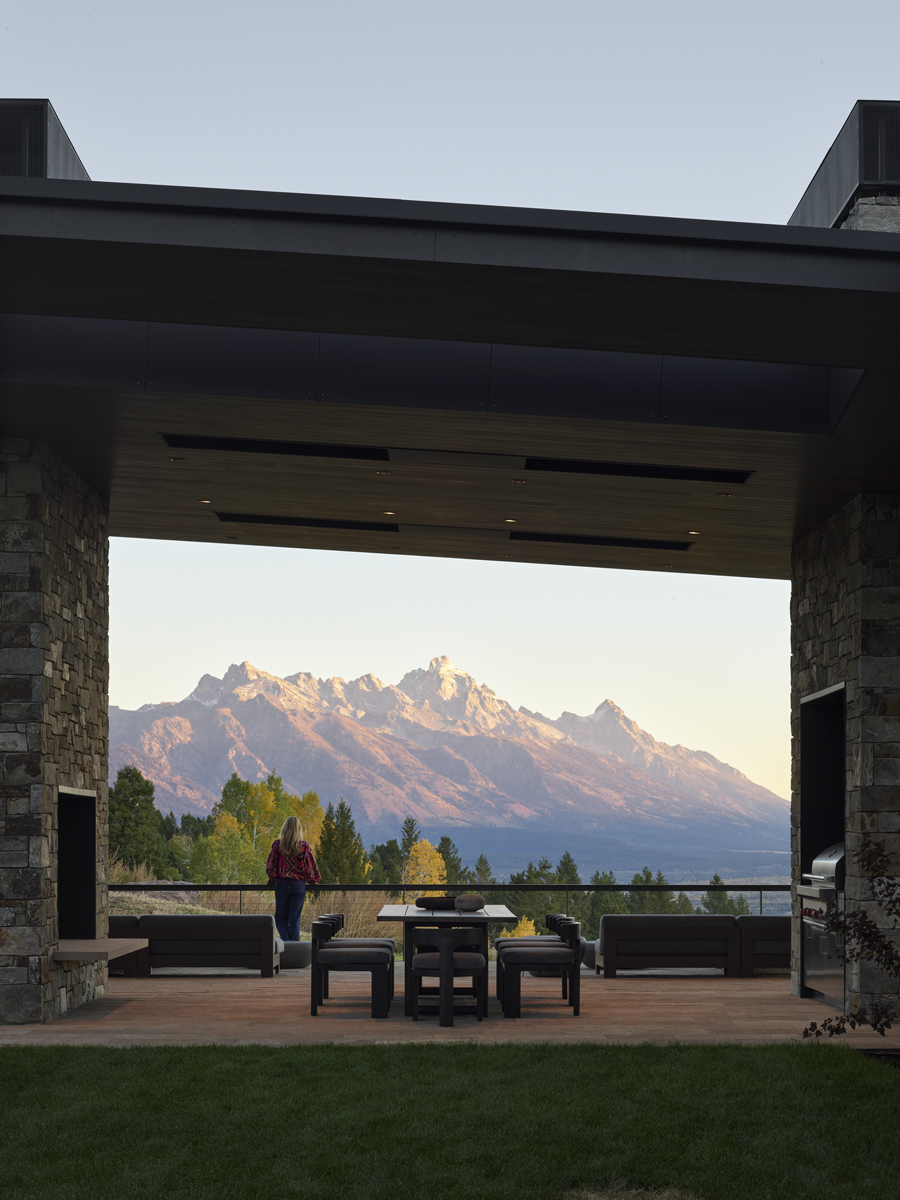 Skyview residence Jackson Wyoming decor