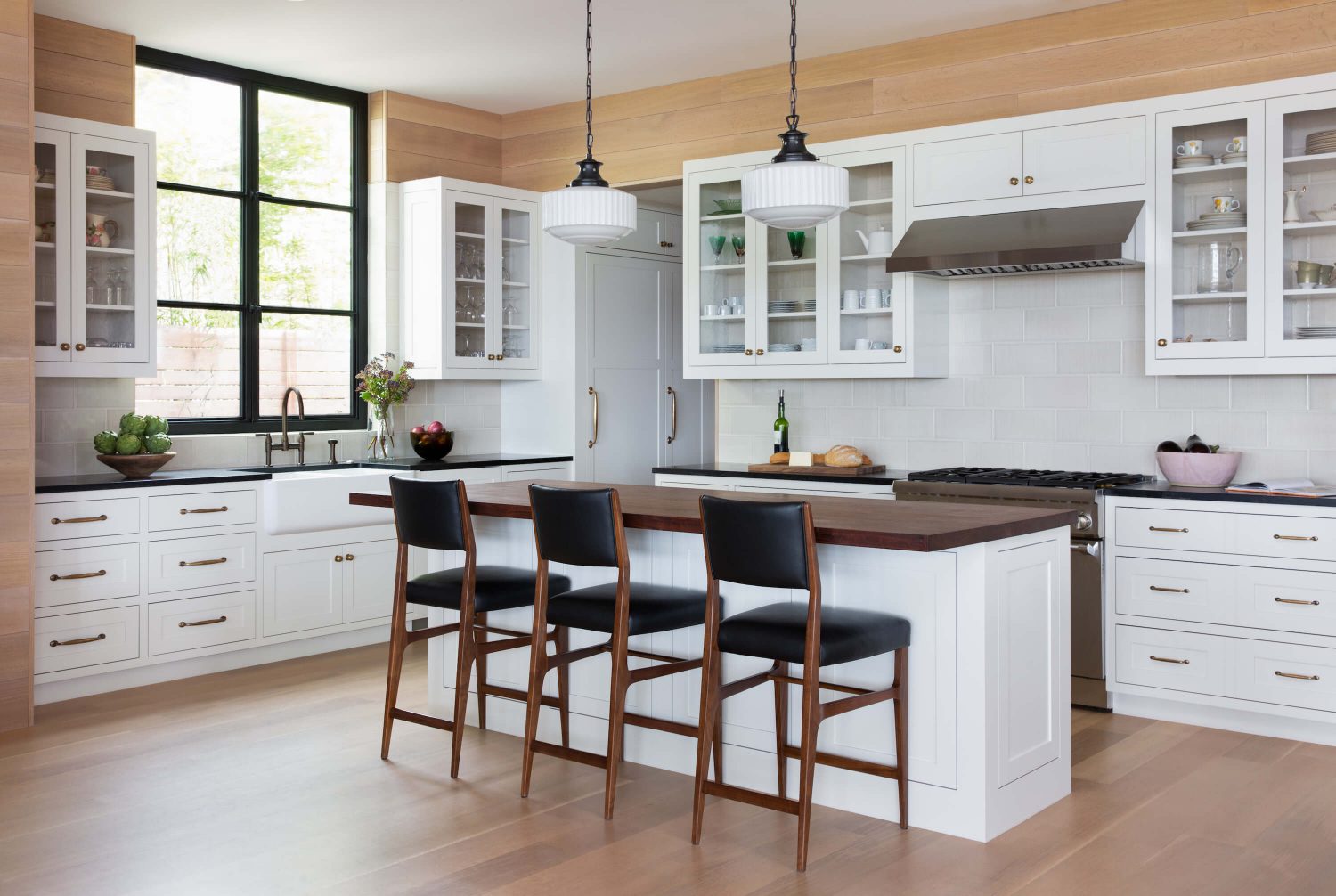 1950s mid century modern house trasnformation by Clayton Korte kitchen