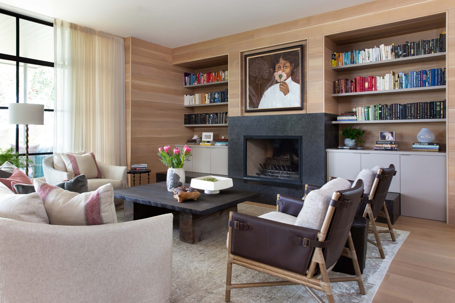 1950s mid century modern house trasnformation by Clayton Korte living