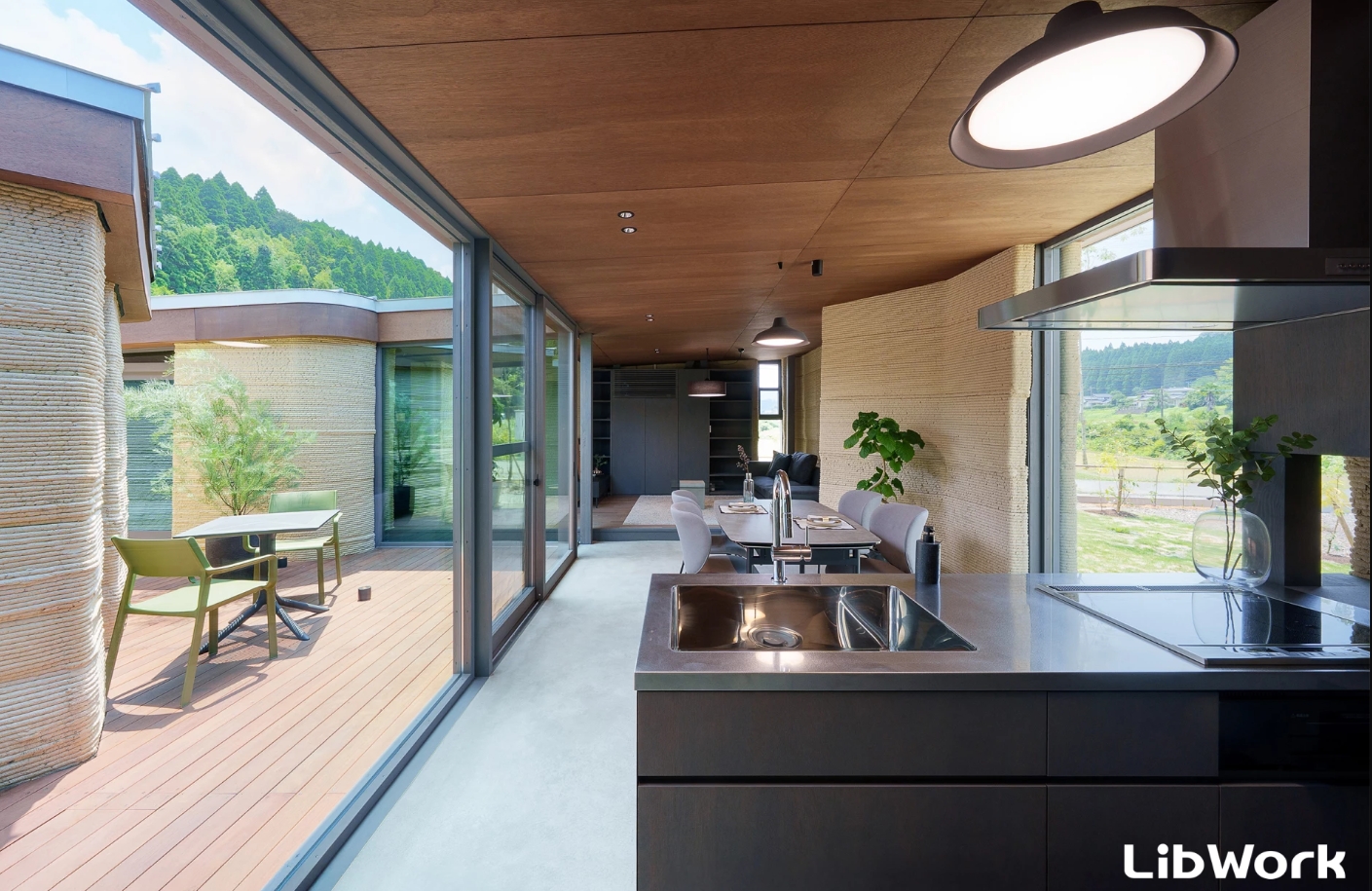 3d printed house interior