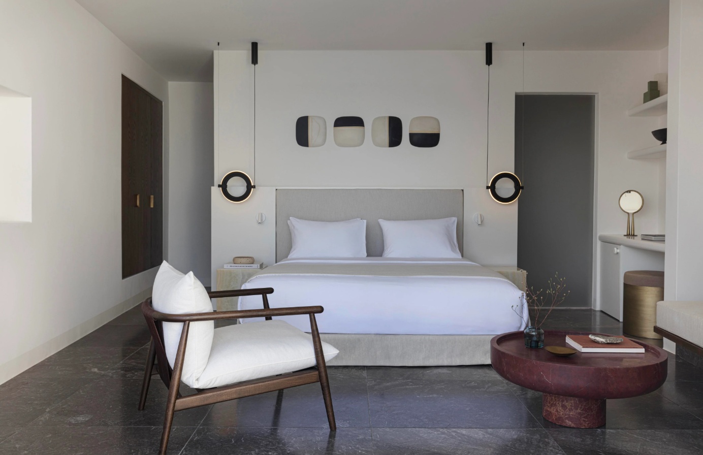 Canaves Hotel Oia – Kapsimalis Architects bedroom furniture